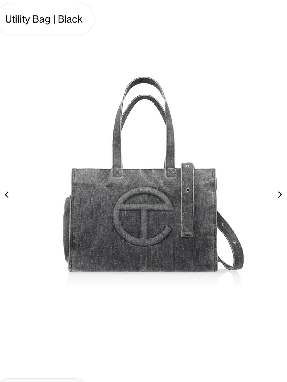 TELFAR Utility Bag (Black) NWT